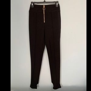 FashionNova zip up slacks